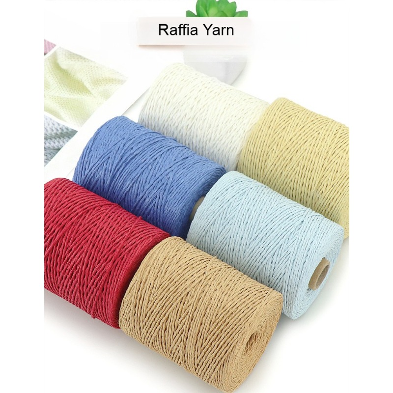 Crochet Bag Raffia - Filato di Rafia a 2 Capi