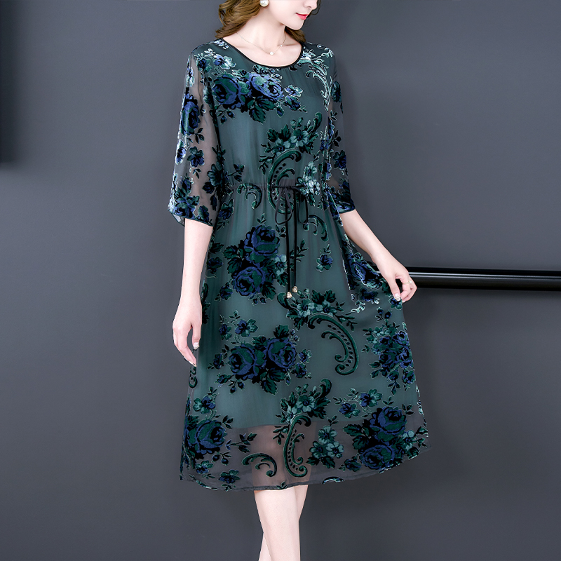 Abito longuette in seta florea - Midi Skirt Floral recensione e prezzo