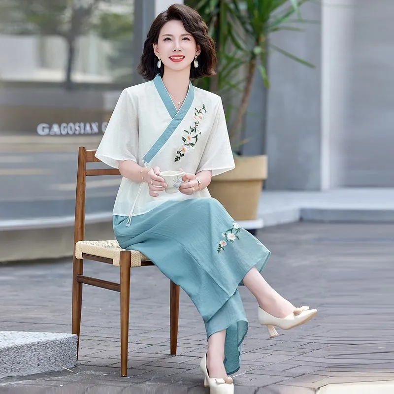 Nuovo completo da donna in lin - Linen Pant Wide recensione e prezzo