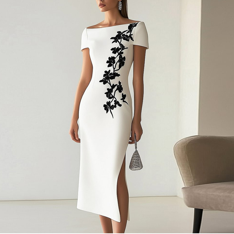 Abito elegante da donna estivo - Midi Skirt Floral recensione e prezzo