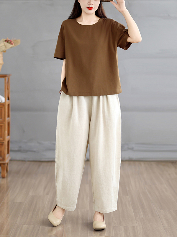 Completo Estivo da Donna in St - Linen Pant Wide recensione e prezzo